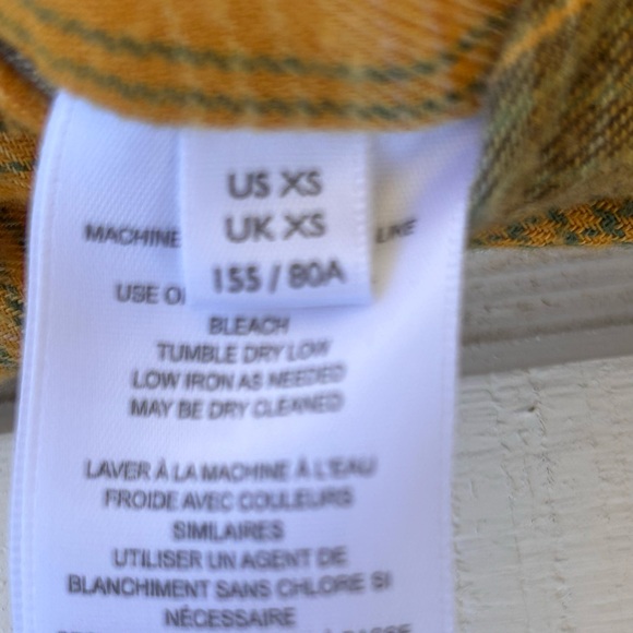 BDG by Urban Outfitters Sporty Caleb Flannel/Waffle‎ Knit Shirt Size XS - Picture 11 of 13